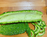 ゴーヤの揚げ炒め　大量消費にも！作り方1写真