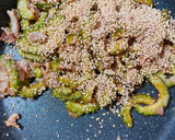 ゴーヤの揚げ炒め　大量消費にも！作り方5写真