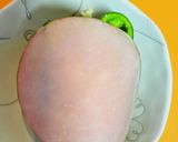 レンジで簡単！ピーマンでチーズハムエッグ作り方4写真