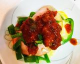 レンジで簡単！ピーマンでチーズハムエッグ作り方7写真