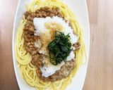 納豆おろしパスタ作り方5写真
