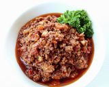 手軽に【ミートソースパスタ】スパゲッティ作り方5写真
