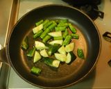 簡単ヘルシー豚肉キュウリトマトの醬油炒め作り方1写真