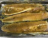 簡単♡夏コレ♡サバフィレのカレー風味焼き作り方1写真