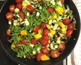 夏野菜のドライカレー作り方6写真