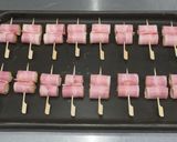 チーズのベーコン巻き作り方3写真