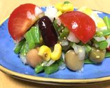 ささげとお豆のサラダ作り方6写真