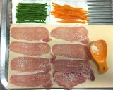 ささげの豚肉巻き作り方4写真