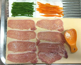 ささげの豚肉巻き作り方4写真