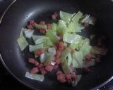 カレークリームパスタ作り方2写真