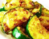 夏に！木綿豆腐とズッキーニの照り焼き作り方15写真