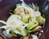 みょうがとセロリのマリネ作り方2写真