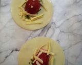 トマトベーコンの変わり種餃子作り方2写真