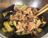茄子と鯖缶でユッケ風作り方7写真
