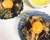 茄子と鯖缶でユッケ風作り方8写真