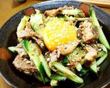 茄子と鯖缶でユッケ風作り方9写真
