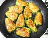 豚ミンチ豆腐でふんわり！ピーマンの肉詰め作り方15写真
