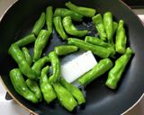 ししとうのバター醤油炒め作り方2写真