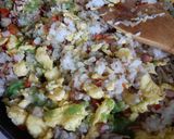 バジル焼き飯作り方4写真