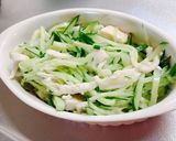 きゅうりとサラダチキンレシピ作り方4写真