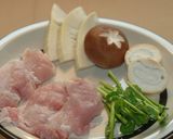 鶏の治部煮(蕎麦ｏｒ饂飩）作り方1写真