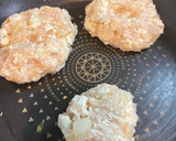 簡単20分◎豆腐と鶏のふわふわハンバーグ作り方3写真