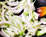 セロリのスパイスきんぴら　作り方2写真