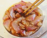 カンパチ（ショゴ）のヅケ丼～捌き方作り方8写真