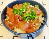 カンパチ（ショゴ）のヅケ丼～捌き方作り方9写真