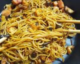 アカヤマドリの焼きそば（美味～山メシに）作り方8写真