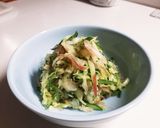 茗荷と大葉入りコールスロー☆レモンサラダ作り方4写真
