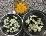 レモンオイルでさっぱり！夏野菜の揚げ浸し作り方2写真