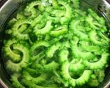 ☆ごま油香るゴーヤの塩昆布和え☆作り方4写真
