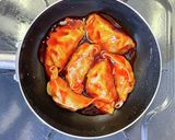 ヤンニョムチキン風　低糖質餃子アレンジ作り方4写真