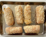 ササミのくるくるしそ巻きフライ作り方4写真