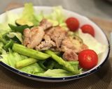 爽やかレモンの夏野菜チキンソテー作り方5写真