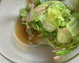 簡単!もりもり食べれるハムレタスサラダ作り方4写真