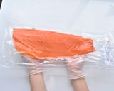 ポン酢でサッパリ！サーモンユッケ作り方1写真