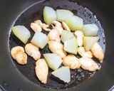 冬瓜と鳥ささみの煮浸し作り方6写真