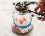 60℃ 下味冷凍→低温調理 鶏むねソテー作り方5写真