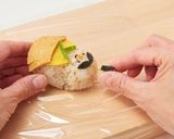 浦島太郎おにぎり作り方10写真