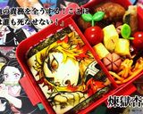 鬼滅 呪術 東京リベ キャラ弁 デコ弁作り方6写真