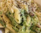 ズッキーニのクリームパスタ作り方8写真
