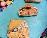 高菜ご飯入り●三角帽子の小型おいなりさん作り方8写真