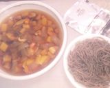 カレー蕎麦！肉じゃがをリメイク作り方1写真