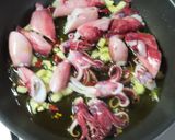 時短☆ボイルヤリイカのジェノベーゼパスタ作り方5写真