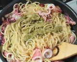 時短☆ボイルヤリイカのジェノベーゼパスタ作り方9写真