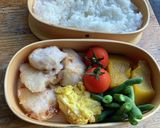 シンプル☆しっとり鶏胸肉の梅肉焼き作り方4写真
