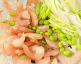 海老とネギと枝豆のかき揚げ・天ぷら作り方1写真