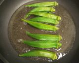 鶏胸肉と揚げ茄子&おくらの味噌がけ作り方4写真